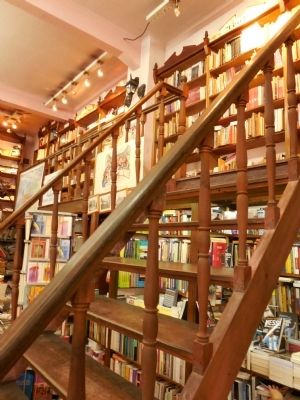 Staircase and mezzanine image. Click for full size.