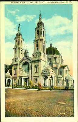 <i>Our Lady of Victory, Lackawanna, N. Y.</i> image. Click for full size.