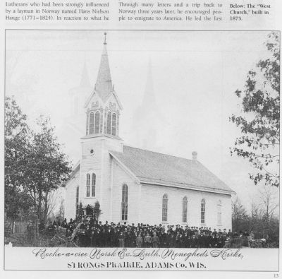 West Church 1875. Click for full size. West Church 1875 image. Click for full size.