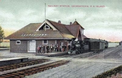Georgetown Railway Station image. Click for full size.