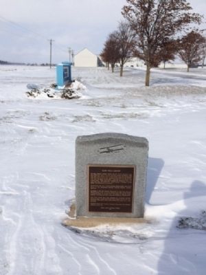Korn Field Airport Marker. Click for full size. Korn Field Airport Marker image. Click for full size.