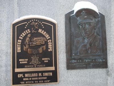 Cpl. Willard M. Smith, 2nd. Lt. John P. Bobo. Click for full size. Cpl. Willard M. Smith, 2nd. Lt. John P. Bobo image. Click for full size.