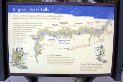 A "great" Set of Falls Marker image. Click for full size.