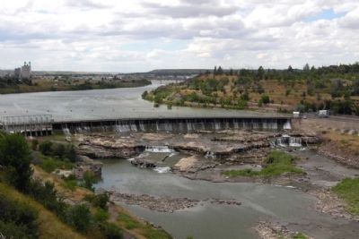 Black Eagle Dam and the Upper Pitch image. Click for full size.