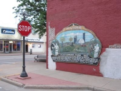 Pfaff's Prairie Farm Marker. Click for full size. Pfaff's Prairie Farm Marker image. Click for full size.