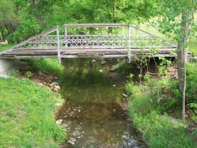 Last Pratt Pony Truss Bridge in Cherokee County image. Click for full size.