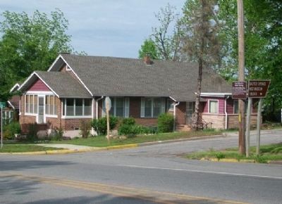 First School in Baxter Springs Marker. Click for full size. First School in Baxter Springs Marker image. Click for full size.