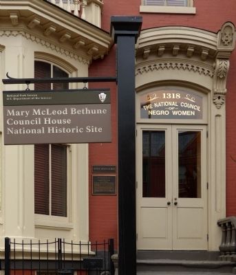 Mary McLeod Bethune<br>Council House<br>National HIstoric Site image. Click for full size.
