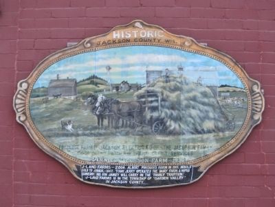 Arnold Jacobson Farm Marker image. Click for full size.