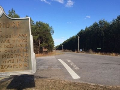 View looking east down Dyess Bridge Road image. Click for full size.