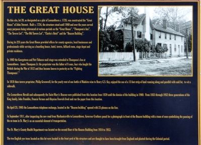 The Great House Marker image. Click for full size.