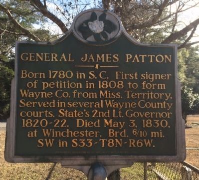 General James Patton Marker. Click for full size. General James Patton Marker image. Click for full size.