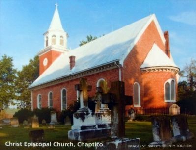 Christ Episcopal Church, Chaptico image. Click for full size.
