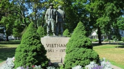 Milford Korea - Vietnam Monument Marker image. Click for full size.