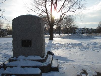 Rear of Memorial image. Click for full size.