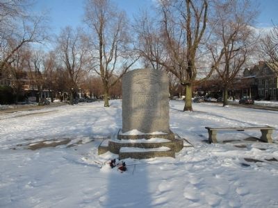 Front, as it Faces the Circle image. Click for full size.
