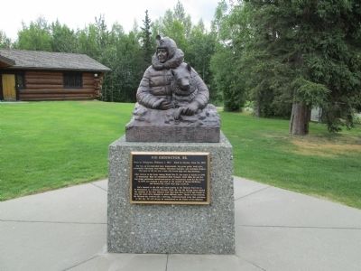 Father of the Iditarod Marker. Click for full size. Father of the Iditarod Marker image. Click for full size.