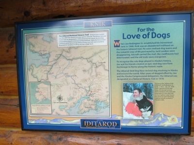 Iditarod Map image. Click for full size.