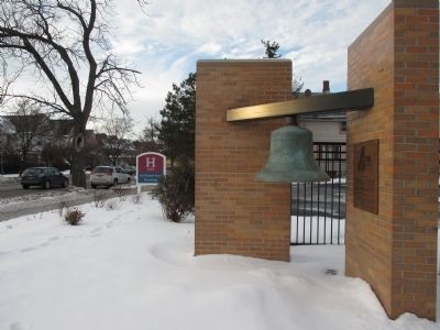 Northward on NY 266 Niagara Street. Click for full size. Northward on NY 266 Niagara Street image. Click for full size.
