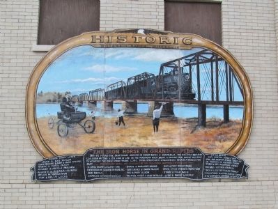 The Iron Horse in Grand Rapids Marker image. Click for full size.