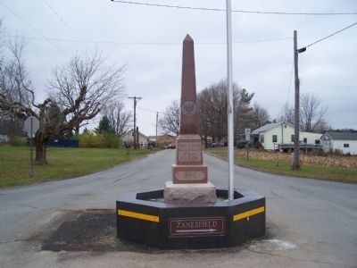 Pickrelltown Veterans Monument image. Click for full size.