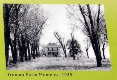 Truman Farm Home ca. 1945 image. Click for full size.