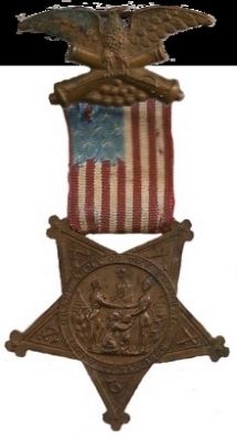 Grand Army of the Republic Badge image. Click for full size.