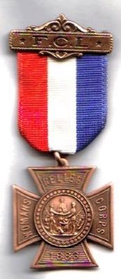 Women's Relief Corps Badge image. Click for full size.