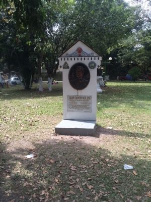 Wide view of Juan Ramon Molina Marker image. Click for full size.
