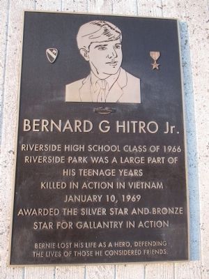 Bernard G. Hitro Jr. Memorial image. Click for full size.