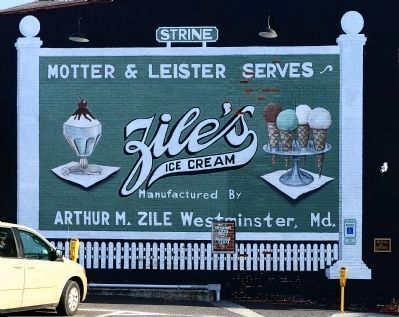 Zile's Ice Cream Sign. Click for full size. Zile's Ice Cream Sign image. Click for full size.