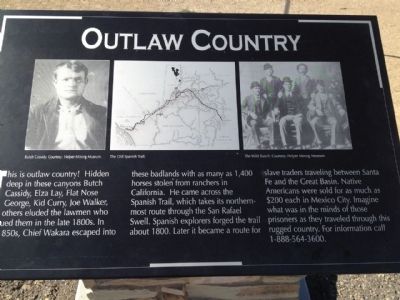 Outlaw Country Marker image. Click for full size.