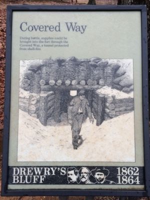 Covered Way Marker image. Click for full size.