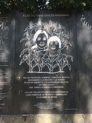 Monument to Memory and Truth Marker (April 2009 marker) image. Click for full size.