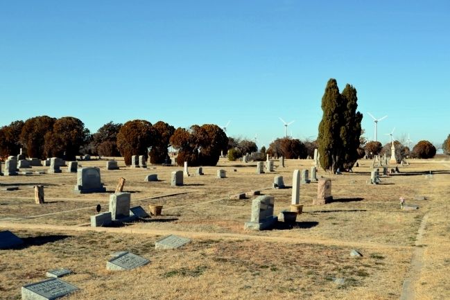 Northwest Section of Roscoe Cemetery image. Click for full size.