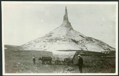 Erza Meeker at Chimney Rock image. Click for full size.