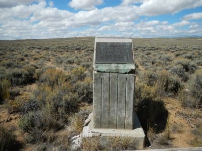 The Oregon Trail Marker image. Click for full size.