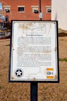 The Bankhead Highway Marker. Click for full size. The Bankhead Highway Marker image. Click for full size.