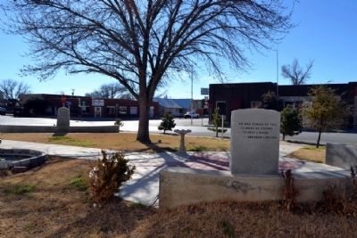 Rear Side of George Parks Marker. Click for full size. Rear Side of George Parks Marker image. Click for full size.