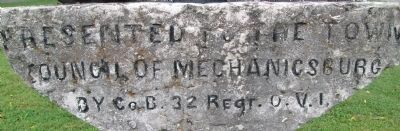 Mechanicsburg Veterans Memorial image. Click for full size.