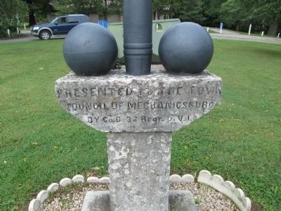 Mechanicsburg Veterans Memorial image. Click for full size.