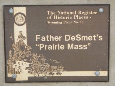Father DeSmets “Prairie Mass” image. Click for full size.