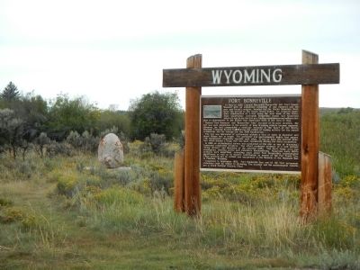 Fort Bonneville Marker image. Click for full size.