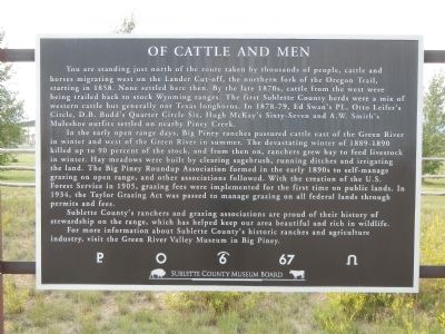 Of Cattle and Men Marker image. Click for full size.