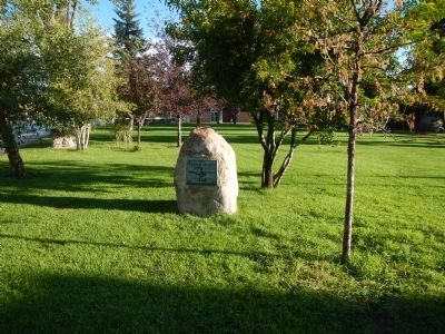 Kemmerer Founders Monument Marker. Click for full size. Kemmerer Founders Monument Marker image. Click for full size.