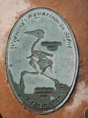 Wyoming's Aquarium in Stone plaque. Click for full size. Wyoming's Aquarium in Stone plaque image. Click for full size.