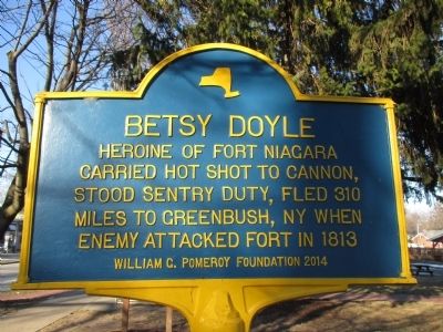 Betsy Doyle Marker image. Click for full size.