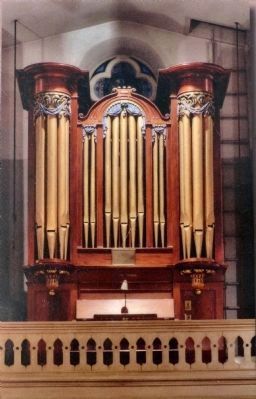 Organ Pipes<br>St. Joseph's Catholic Church. Click for full size. Organ Pipes<br>St. Joseph's Catholic Church image. Click for full size.