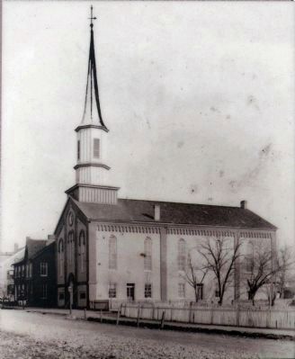 Trinity Lutheran Church<br>1863 image. Click for full size.