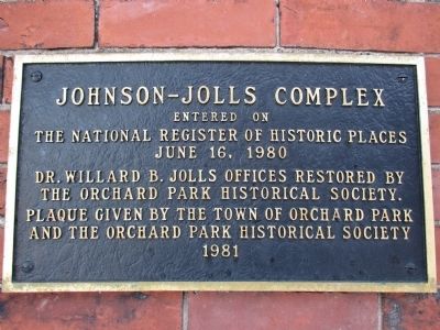 National Register of Historic Places Plaque image. Click for full size.